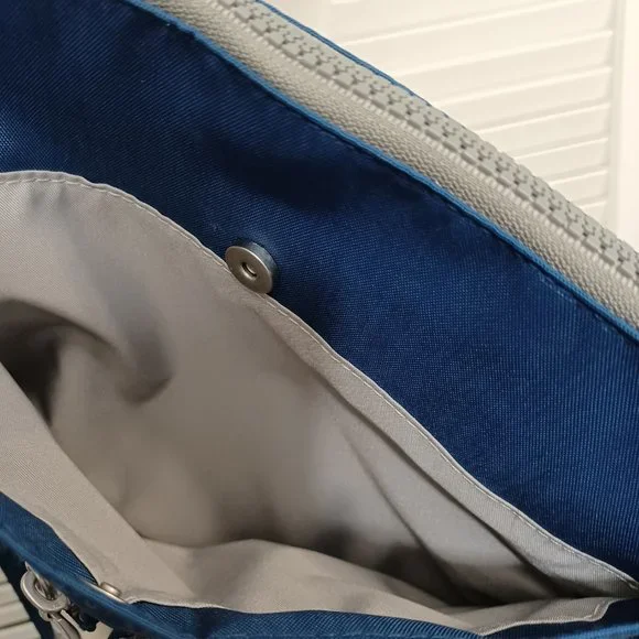 Baggallini Adjustable Crossbody Bag Blue Gray - Picture 7 of 13